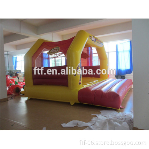 Cartoon water jumping castle